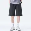 Shorts Casuales de Lyocell Delgado Hielo Seda para Hombre Verano 2026 Moda Versátil de Tendencia para Adolescentes