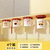 Portacepillos de dientes y vasos magnéticos para una familia de cuatro, adecuado para uso doméstico, se puede fijar a un espejo de baño o al techo, se usa para guardar y organizar cepillos de dientes y vasos para enjuague bucal
