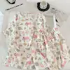 Comercio Exterior Venta al por Mayor Pijamas para Mujer Verano Algodón Nube Popular Cuello Redondo Versión Coreana Dibujos Animados Dulce y Linda Niña Ropa de Casa Moderna