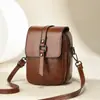 Bolsa para Teléfono Mujer 2025 Nueva Bolso Cruzado Estilo Alfombra Estampado Billetera para Monedas Primavera Verano Retro Bolso Pequeño de un Solo Hombro Pegatina para Bolso