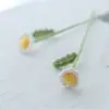 Ramo de Margaritas de Ganchillo Terminado Ganchillo Hecho a Mano Flor Conservada Regalo de San Valentín Flor Tejida Flor Tejida de Simulación