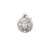 Colgante Zakiram de Plata Pura S999 Colgante Juguete Cultural Característico de Xizang Pulsera Colgante Lateral Material de Accesorios DIY