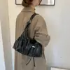 Bolso Femenino para Axila 2026 Nuevo Otoño de Gama Alta Vintage Plegado Bolso de Hombro Gran Capacidad Bolso Cruzado para Viajar