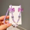 Set de Joyería de Collar Infantil Transfronterizo, Pulseras de Cuentas de Colores, Diademas de Dibujos Animados, Pendientes, Accesorios de Princesa para Niñas