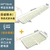 Alfombrilla escurridora extendida de bordes estrechos para fregaderos de cocina, con diseño inclinado para el drenaje del agua, a prueba de salpicaduras y material de silicona para el almacenamiento