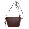 Bolso tipo cubo de alta gama para mujer, moderno y sencillo, popular este año, versátil, elegante y exquisito, adecuado para ir al trabajo y como bolso cruzado