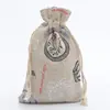 Bolsa repelente de mosquitos con estampado de dibujos animados de lavanda y ajenjo, bolsa vacía, 10 x 14 unidades