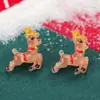 Serie Navideña Adornos para Uñas Papá Noel Muñeco de Nieve Reno Árbol de Navidad Caja de Regalo Armadura para Árbol Funda para Teléfono Móvil Adornos