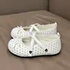 Zapatos Planos Mary Jane de Lunares Blancos para Mujer, Nuevos Súper Populares Versátiles Otoño 2026, Zapatos de una Sola Pieza de Boca Baja
