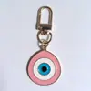 Chaveiro Olho Grego Rosa Mais Vendido Cavalo-Marinho Desenho Animado Balão de Ar Quente Tartaruga Marinha Pingente de Bolsa Liga Metálica com Óleo Gotejante