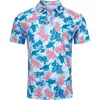 Camisa polo de manga corta para hombre, de venta cruzada en verano, súper ventas, estampado digital 3D, corte holgado, casual, transpirable, secado rápido