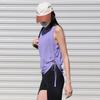 Chaleco Deportivo de Running sin Mangas con Cordón Verano Delgado Holgado Cubre-Piel Blusa Ropa Exterior Yoga Fitness Top de Fitness