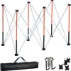Banco de trabajo plegable con patas de araña, soporte telescópico, mesa de trabajo telescópica para carpintería, soporte de puesto portátil de aleación de aluminio