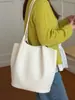 2026 Bolso Tejido Nuevo Bolso de Hombro de Alto Valor Bolso de Mano Estilo Coreano Moderno Versátil Bolso Tote para el Trabajo