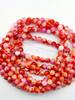 Comércio exterior novo colar de contas soltas de Jade Persa rosa acessórios de pulseira feminina doce contas de jade rosa joias com contas à vista