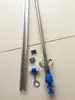 Riel de Aleación de Aluminio para Soporte de Suero Intravenoso, Soporte Extensible para Botella de Solución Salina, Soporte para Suero, Polea, Barra Colgante, Gancho
