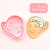 Molde para Galletas 3D Serie Contrato Intrépido, Simulador de Estampado de Galletas DIY, un Artículo Esencial para el Hogar