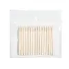 Lote 20/50/100 palitos de laranja para manicure para remover pele morta, limpar, descarregar e usar unhas postiças, etiquetas de madeira, palitos de broca