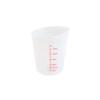 Herramientas de Repostería Taza Medidora de Silicona 250ml 500ml Taza de Leche de Silicona Taza Medidora Visual de Doble Escala Fábrica en Stock
