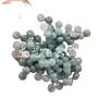 Cuentas sueltas de jade hebilla de jade esmeralda cuentas sueltas hebilla de dinero de jade verde aceitoso cuentas sueltas hebilla de jade morado ahumado 6mm característica Wenwan