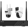 Set de Monitorización de Cámara Wifi Inalámbrica Hikvision 360 grados HD Hogar Teléfono Móvil Remoto 3Q144Mz