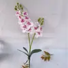 Atacado simulação Phalaenopsis decoração casa sala de estar ornamentos flor artificial flores em vaso presentes requintados flores artificiais