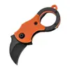 Navaja para Llavero Cuchillo de Supervivencia de Emergencia Cuchillo de Camping Plegable Portátil Cuchillo EDC para Abrir Paquetes Cuchillo de Garra Transfronterizo