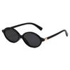 Zhang Yuanying - Montura de gafas estilo nerd, miopía, ovalada, plana, con espejo, montura pequeña, estilo retro coreano, montura de gafas lisas