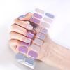 Las Pegatinas de Gel para Uñas Semi-Curadas Xiantai Son Duraderas, Removibles, Pegatinas de Arte para Uñas Portátiles, Pegatinas Semi-Curadas de Cobertura Total Que Mejoran la Apariencia de las Uñas