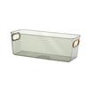 Caja Transparente de Almacenamiento PET Caja de Almacenamiento Organizadora Caja de Almacenamiento para el Hogar Caja de Almacenamiento para Libros Juguetes Escritorio Lujo Ligero Cosméticos Mascarillas