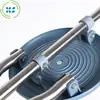 Muleta de Aleación de Aluminio Compañero Dorado con Asiento para Personas Mayores, Bastón Plegable de 3 Patas con Asiento, Portátil