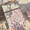 Adesivos para Nail Art Changan Lichia Verão Gelo Transparente Gelatina Estilo Chinês Estilo Fada Material Fruta Adesivos de Decoração para Unhas