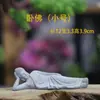 Decoración de Sala de Té con Flores para Jardinería Estilo Chino, Adorno para Acuario Sakyamuni, Figura de Buda para Entrada del Hogar
