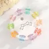 Pinza para el pelo estilo influencer coreana Hyuna, colorida, mini, pequeña, color caramelo para bebé, pinza de garra, creativa, nueva, linda