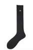 Calcetines Personalizados Largos Hasta la Rodilla, Calcetines de Tubo Alto, Calcetines de Algodón Jk para Pantorrilla, Calcetines de Tubo Medio con Bordado de Insignia, Calcetines para Mujer, Calcetines de Estudiante, Calcetines Largos