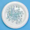 Dingyi Transparente Melocotón Pequeño Luna Fría Acrílico Galvanizado Agujero Pasante Cuentas Sueltas Hecho a Mano Resistente al Desgaste Pulsera DIY Accesorios de Joyería
