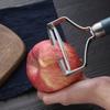 Pelador de Boca Ancha, Pelador de Melón de Invierno de Acero Inoxidable, Rallador Multifuncional de Repollo, Herramienta de Cocina para Pelar Rábanos de Piel Gruesa