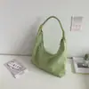 Bolso Hobo Minimalista de Piel Suave Estilo Coreano 2026, Bolso de Hombro de Nicho con Acabado de Alta Gama, Bolso de Mano y Bolso de Hombro de Gran Capacidad