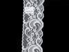 Material de Borde de Encaje Elástico Negro de 10 cm para Ropa, Dobladillo de Falda, Cortina, Tela Decorativa para Falda, Malla