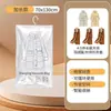 Bolsa de Compresión Colgable para Ropa de Nuevo Estilo, Bolsa Transparente Grande de Almacenamiento para Armario para Chaquetas de Plumas, Cubierta a Prueba de Polvo para Organizar Ropa
