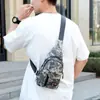 Bolsa Tática de Peito Transfronteiriça Masculina Bolsa de Ombro para Exportação Camuflada Masculina Esportes ao Ar Livre Bolsa Transversal de Grande Capacidade Ins Marca Tendência
