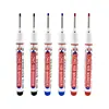 Marcador de Punta Larga de 2 cm Pluma para Carpintería Uso Especial de Rayado Extendido Negro Rojo Labial Marcador Azul Pluma a Base de Aceite