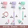 Accesorios personalizados para tazas de silicona, accesorios universales de grado alimenticio para tazas, tapa para popote, tapa para taza, colgante, cepillo para popotes, posavasos, anillo para taza