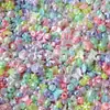 Cuentas redondas corazón de melocotón estrella de cinco puntas color perla de imitación accesorios para ropa y cabello material de bricolaje accesorios para joyería hecha a mano cuentas sueltas