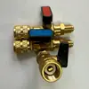 Conector de Conversión Válvula de Bola para Refrigeración y Aire Acondicionado R410A R32 R454Abc Interruptor de Válvula Bvs-14516