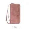 Cartera Larga para Mujer de Nuevo Estilo Transfronteriza, Portatarjetas tipo Acordeón con Estampado de Leopardo Retro, Bolso Todo en Uno, Bolso de Mano Multifuncional de Gran Capacidad