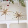 Decoración navideña estilo ins, copo de nieve, estrella, adornos para árbol de Navidad, colgante, ambiente, escena circundante, diseño, accesorios