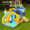 Castillo inflable nuevo AMF, piscina de burbujas exterior para niños, castillo inflable pequeño, trampolín inflable para el hogar