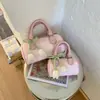 Bolso Pequeño Cuadrado de Moda para Mujer 2025 Verano Nuevo, Bolso Cruzado Moderno y Sencillo, Bolso de Hombro de Cuadros Bloque de Color para el Trabajo
