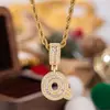 Collar Colgante de 26 Letras Completo de Diamante de Lujo Ligero Nueva Moda Transfronterizo Europeo y Americano 2026 para Mujeres Joyería Hip-Hop de Moda Venta al por Mayor
